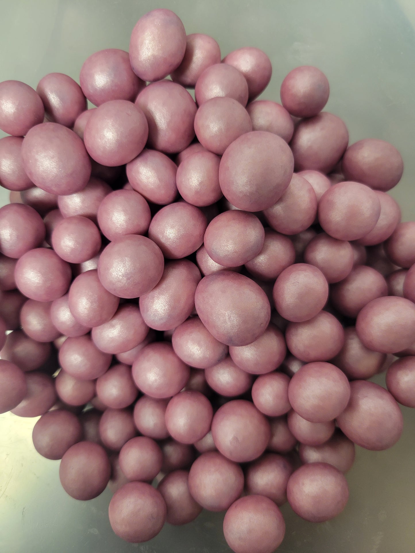 White chocolate covered blueberries